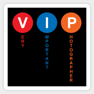 VIP - Very Important Photographer Sticker